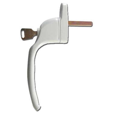 Click Here To Enlarge This Photo Of L17791 - YALE UPVC Espag Handle Inline - WH