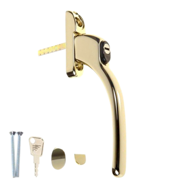 Click Here To Enlarge This Photo Of L18482 - FAB & FIX Connoisseur In Line Espag Handle - Gold