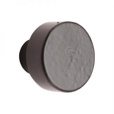Click Here To Enlarge This Photo Of FB3880 38 M&period;Marcus Black Iron Rustic Cabinet Knob Helios Design 38mm