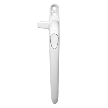 Click Here To Enlarge This Photo Of L25659 - SECURISTYLE Virage Offset Cockspur Espag Handle - 9mm - RH - Non-Locking - White