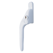 L25689 - SECURISTYLE Virage Espagnolette Offset Handle - 20mm - LH - Locking - White
