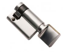 CYA70445SC - Carlisle Brass Eurospec Euro Profile Single Thumbturn 45mm &lpar;35&sol;10&rpar; Satin Chrome