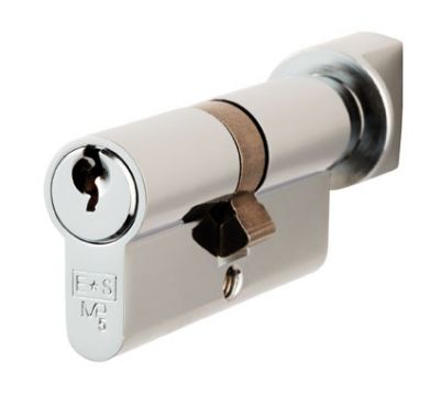 Click Here To Enlarge This Photo Of CYA71370PC - Carlisle Brass Eurospec - 5 Pin Euro Standard Turn Cylinder Turn 70mm Polished Chrome