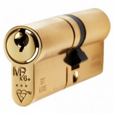 Click Here To Enlarge This Photo Of CYX7123540PB - Carlisle Brass Eurospec MPX6 1&ast; British Standard 6 Pin Euro Profile Double Cylinder 75mm &lpar;35&sol;40&rpar; Polished Brass