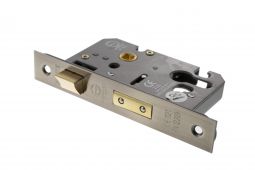 Atlantic - ALKSASHE25AB Euro Profile Mortice Sashlock &lbrack;CE&rsqb; 2&period;5" - Antique Brass