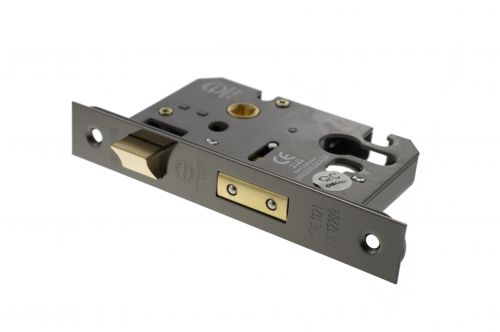 Click Here To Enlarge This Photo Of Atlantic - ALKSASHE25BN Euro Profile Mortice Sashlock &lbrack;CE&rsqb; 2&period;5" - Black Nickel