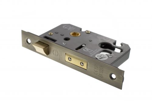 Click Here To Enlarge This Photo Of Atlantic - ALKSASHE25MAB Euro Profile Mortice Sashlock &lbrack;CE&rsqb; 2&period;5" - Matt Antique Brass