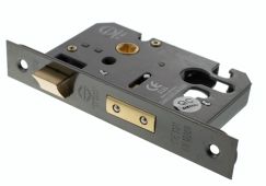 Atlantic - ALKSASHE25UB Euro Profile Mortice Sashlock &lbrack;CE&rsqb; 2&period;5" - Urban Bronze