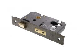 Atlantic - ALKSASHE3DS Euro Profile Mortice Sashlock &lbrack;CE&rsqb; 3" - Distressed Silver