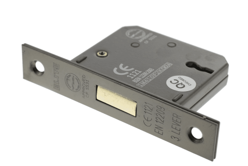 Click Here To Enlarge This Photo Of Atlantic - ALKDEAD3LK3UB 3 Lever Key Mortice Deadlock &lbrack;CE&rsqb; 3" - Urban Bronze