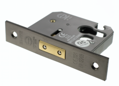 Atlantic - ALKDEADE3UB Euro Profile Mortice Deadlock &lbrack;CE&rsqb; 3" - Urban Bronze