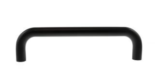 Atlantic - APH22519MB D Pull Handle &lbrack;Bolt Through&rsqb; 225mm x 19mm - Matt Black