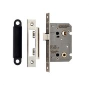 BAE5025SN - Carlisle Brass Eurospec Easi-T Bathroom Lock 2&period;5" Residential Satin Nickel