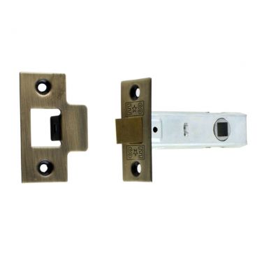 Click Here To Enlarge This Photo Of TL3FB - Carlisle Brass Eurospec 3" Budget Tubular Mortice Latch Florentine Bronze