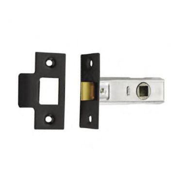Click Here To Enlarge This Photo Of TL3PCB - Carlisle Brass Eurospec 3" Budget Tubular Mortice Latch Black