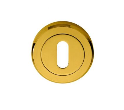 Click Here To Enlarge This Photo Of SZM003PVD - Carlisle Brass Serozzetta Standard Key Escutcheon &lpar;Concealed Fix&rpar; PVD Stainless Brass