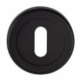 SZM003MB - Carlisle Brass Serozzetta Standard Key Escutcheon &lpar;Concealed Fix&rpar; Matt Black