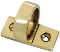 AA42R - Carlisle Brass Ring Sash Lift &lpar;Horizontal Fix&rpar; Polished Brass