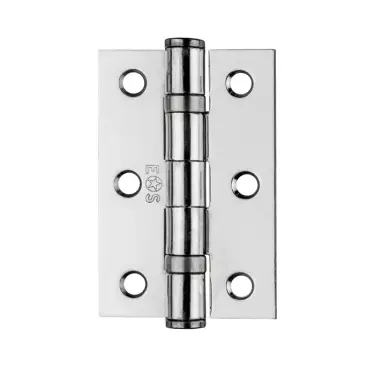 Click Here To Enlarge This Photo Of HIN1322CP - Carlisle Brass Eurospec 76mm x 51mm x 2mm Ball Bearing Hinges Polished Chrome