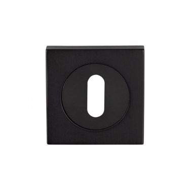 Click Here To Enlarge This Photo Of SZM003SQMB - Carlisle Brass Serozzetta Square Standard Key Escutcheon &lpar;Concealed Fix&rpar; Matt Black