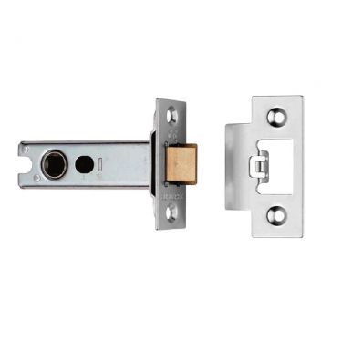 Click Here To Enlarge This Photo Of TLS8030NP - Carlisle Brass Eurospec Easi-T Heavy Sprung Tubular Latch 76mm Nickel Plated