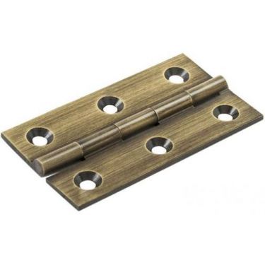 Click Here To Enlarge This Photo Of FTD800CAB - Carlisle Brass Fingertip Design Cabinet Hinge 50 x 28 x 1&period;5mm Antique Brass