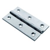 FTD800CCP - Carlisle Brass Fingertip Design Cabinet Hinge 50 x 28 x 1&period;5mm Polished Chrome