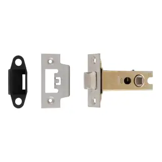 TLS5030SSS  - Carlisle Brass Easi-T Heavy Duty 76mm Tubular Latch &lpar;Square Corners&rpar; Satin Stainless Steel