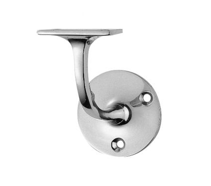 Click Here To Enlarge This Photo Of AA85CP - Carlisle Brass Handrail Bracket - &lpar;Lightweight&rpar; 64mm Polished Chrome