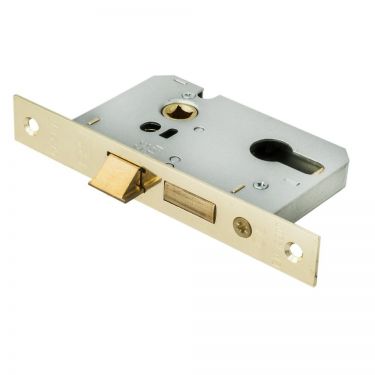 Click Here To Enlarge This Photo Of ESE5025EB - Carlisle Brass Eurospec Economy Euro Cylinder Sashlock 64mm Electro Brass