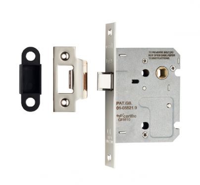 Click Here To Enlarge This Photo Of ULE5025NP - Carlisle Brass Eurospec Easi-T Upright Latch &lpar;Economy&rpar; 64mm Nickel Plated