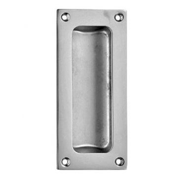 Click Here To Enlarge This Photo Of AQ90SC - Carlisle Brass Flush Pull 102 x 45mm Satin Chrome