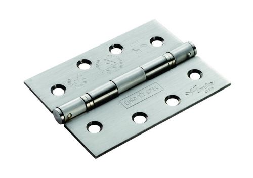 Click Here To Enlarge This Photo Of SCH14325&sol;13SSS - Carlisle Brass Eurospec 102mm x 76mm x 2&period;5mm Grade 13 Slimline Hinge - Satin Stainless Steel