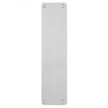 Click Here To Enlarge This Photo Of FPP45000SAA - Carlisle Brass Eurospec Finger Plate 500 x 75mm &lpar;Plain&rpar; Satin Anodised Aluminium