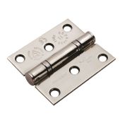 HIN13225&sol;11BSS - Carlisle Brass Eurospec 76mm x 67mm x 2&period;5mm Grade 11 Ball Bearing Hinges Polished Stainless Steel