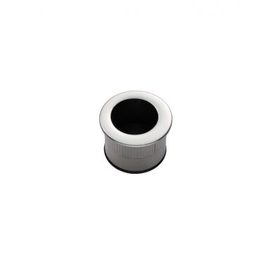 Click Here To Enlarge This Photo Of ART56CP - Carlisle Brass Manital &lpar;Round&rpar; Flush Finger Pull 25 x 23mm Polished Chrome