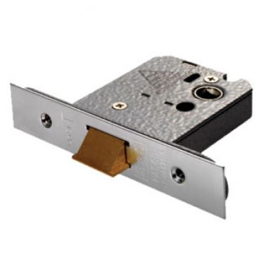 Click Here To Enlarge This Photo Of FLL5030SSS - Carlisle Brass Eurospec Flat Latch 76mm Satin Stainless Steel