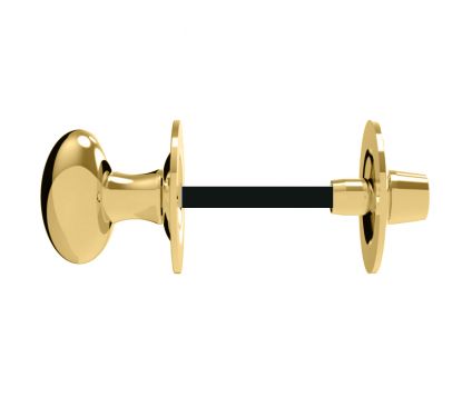 Click Here To Enlarge This Photo Of AA133 - Carlisle Brass Thumbturn & Release to suit Bathroom Lock Furniture Polished Brass