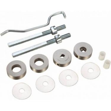 Click Here To Enlarge This Photo Of BBF1025SSS - Carlisle Brass Eurospec Back To Back Fixing Pack to suit 25mm Pull Handles Satin Stainless Steel