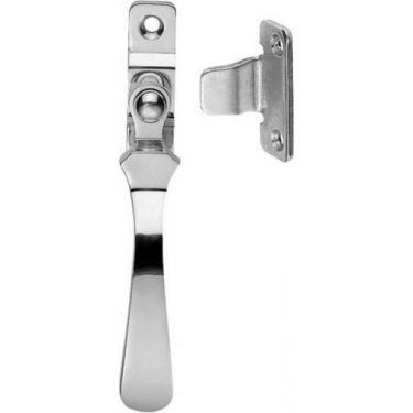 Click Here To Enlarge This Photo Of V1005CP - Carlisle Brass Victorian Casement Fastener &lpar;Wedge Pattern&rpar; Polished Chrome