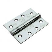 HIN14325&sol;13BSS - Carlisle Brass Eurospec 102mm x 76mm x 2&period;5mm Grade 13 Ball Bearing Hinges Polished Stainless Steel