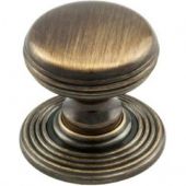 DK49CFB - Carlisle Brass Delamain Ringed Knob 35mm Florentine Bronze