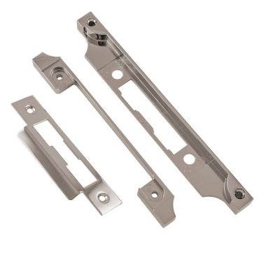 Click Here To Enlarge This Photo Of ARE5005NP - Carlisle Brass Eurospec 13mm Rebate Set to suit ESE&sol;LSE Economy Sashlock Nickel Plated