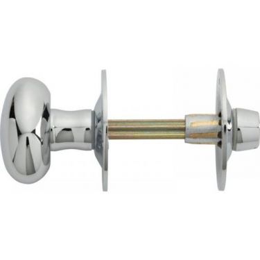 Click Here To Enlarge This Photo Of AA32CP - Carlisle Brass Thumbturn & Release to suit Rackbolt &lpar;Oval&rpar; Spline Spindle Polished Chrome