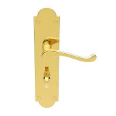 CBS68WC - Carlisle Brass Victorian Shaped Scroll Lever Bathroom Furniture &lpar;Contract Range&rpar; Polished Brass