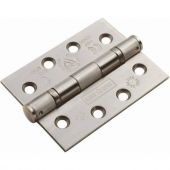 CEN1433&sol;13SSS - Carlisle Brass Eurospec 102mm x 76mm x 3mm Grade 13 &lpar;316 Stainless Steel&rpar; Ball Bearing Hinges Satin Stainless Steel