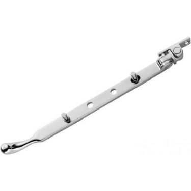 Click Here To Enlarge This Photo Of WF12BCP - Carlisle Brass Bulb End Casement Stay 300mm Polished Chrome