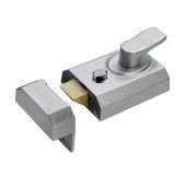 RCN8360SC - Carlisle Brass Eurospec Rim Cylinder Deadlocking Nightlatch 60mm c&sol;w Cylinder Satin Chrome