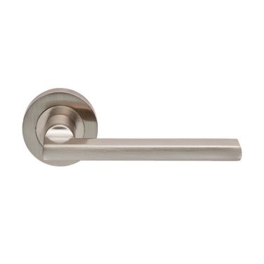 Click Here To Enlarge This Photo Of EUL030SN - Carlisle Brass 'Trentino' Lever on Rose Satin Nickel