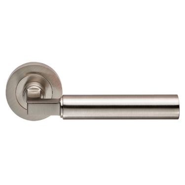 Click Here To Enlarge This Photo Of EUL040SN - Carlisle Brass 'Amiata' Lever on Rose Satin Nickel